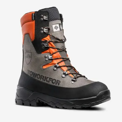 Bocanci de protecție pentru forestieri LUMBERJACK S3 WR SRC HRO / ToWorkFor / Încălțăminte de protecție pentru forestieri
