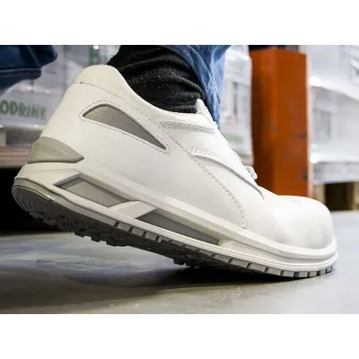 Pantofi de protecție albi MAUI S3 SRC ESD / Giasco / Pantofi de protecție, outdoor și de lucru