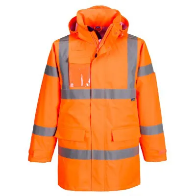 S599 - Jachetă de ploaie HiVis Extreme (3 straturi) / Portwest / Jachete și geci