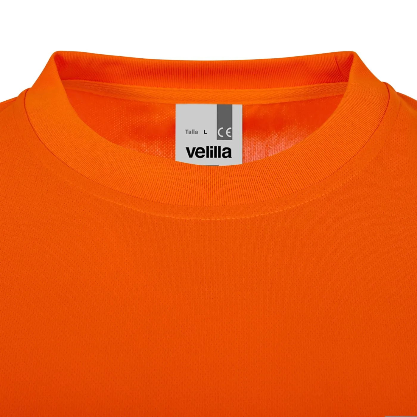 Tricou reflectorizant cu mânecă lungă, de înaltă vizibilitate, din poliester reciclat / Velilla / Îmbrăcăminte HiVis și reflectorizantă