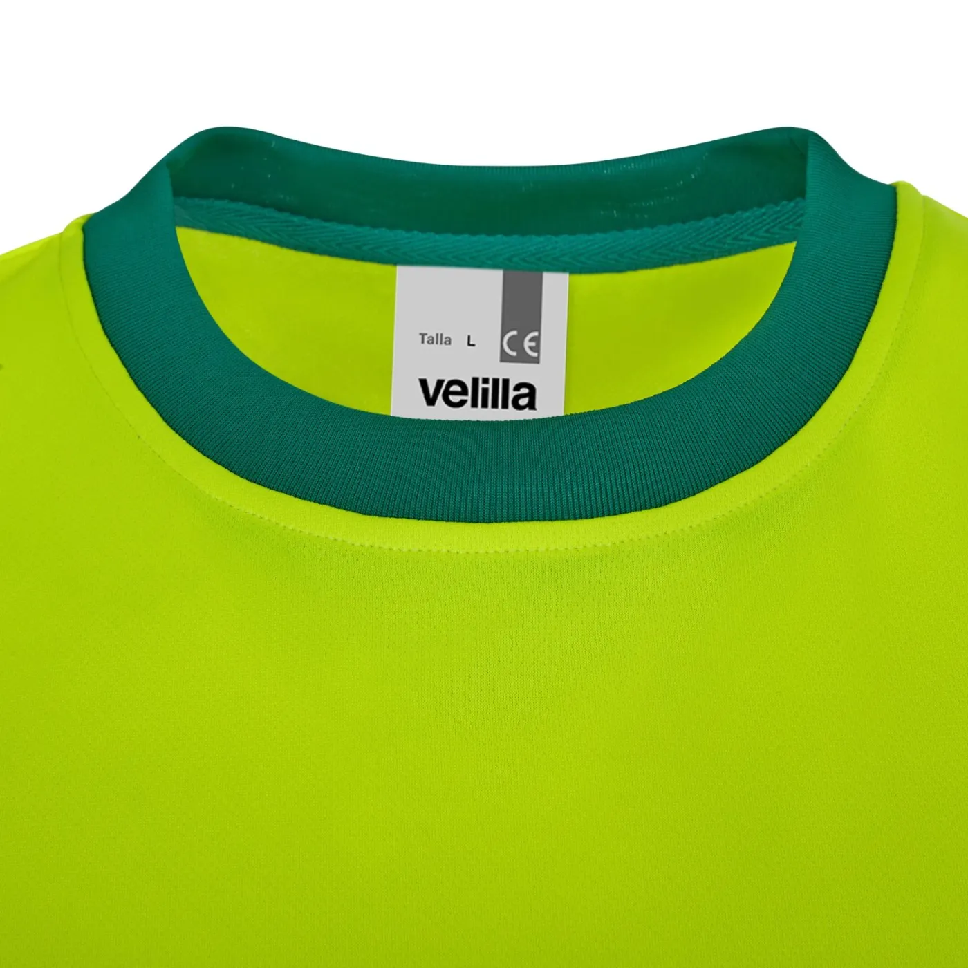 Tricou cu mânecă scurtă, reflectorizant, de înaltă vizibilitate, în două tonuri, din poliester reciclat / Velilla / Îmbrăcăminte HiVis și reflectorizantă