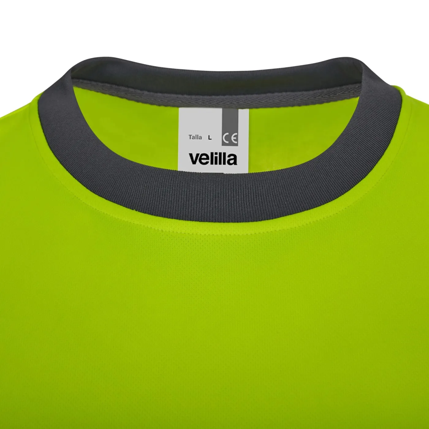 Tricou cu mânecă scurtă, reflectorizant, de înaltă vizibilitate, în două tonuri, din poliester reciclat / Velilla / Îmbrăcăminte HiVis și reflectorizantă