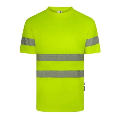 Tricou cu mânecă scurtă, reflectorizant, de înaltă vizibilitate, din poliester reciclat / Velilla / Îmbrăcăminte HiVis și reflectorizantă