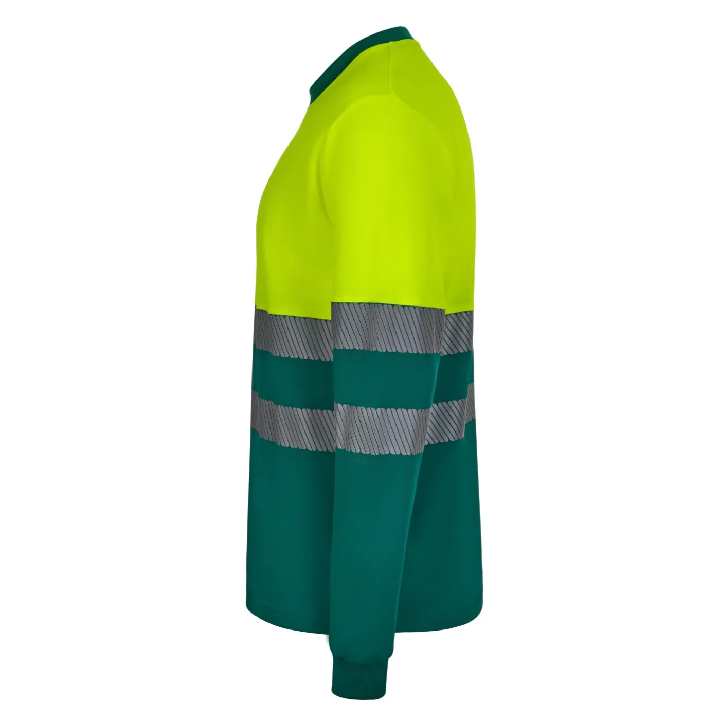 Tricou cu mânecă lungă, de înaltă vizibilitate, în două tonuri / Velilla / Îmbrăcăminte HiVis și reflectorizantă