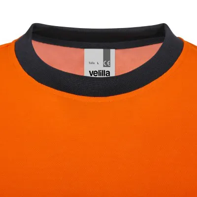 Tricou cu mânecă lungă, de înaltă vizibilitate, în două tonuri / Velilla / Îmbrăcăminte HiVis și reflectorizantă