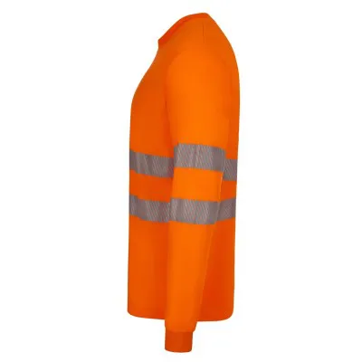 Tricou cu mânecă lungă, de înaltă vizibilitate / Velilla / Îmbrăcăminte HiVis și reflectorizantă