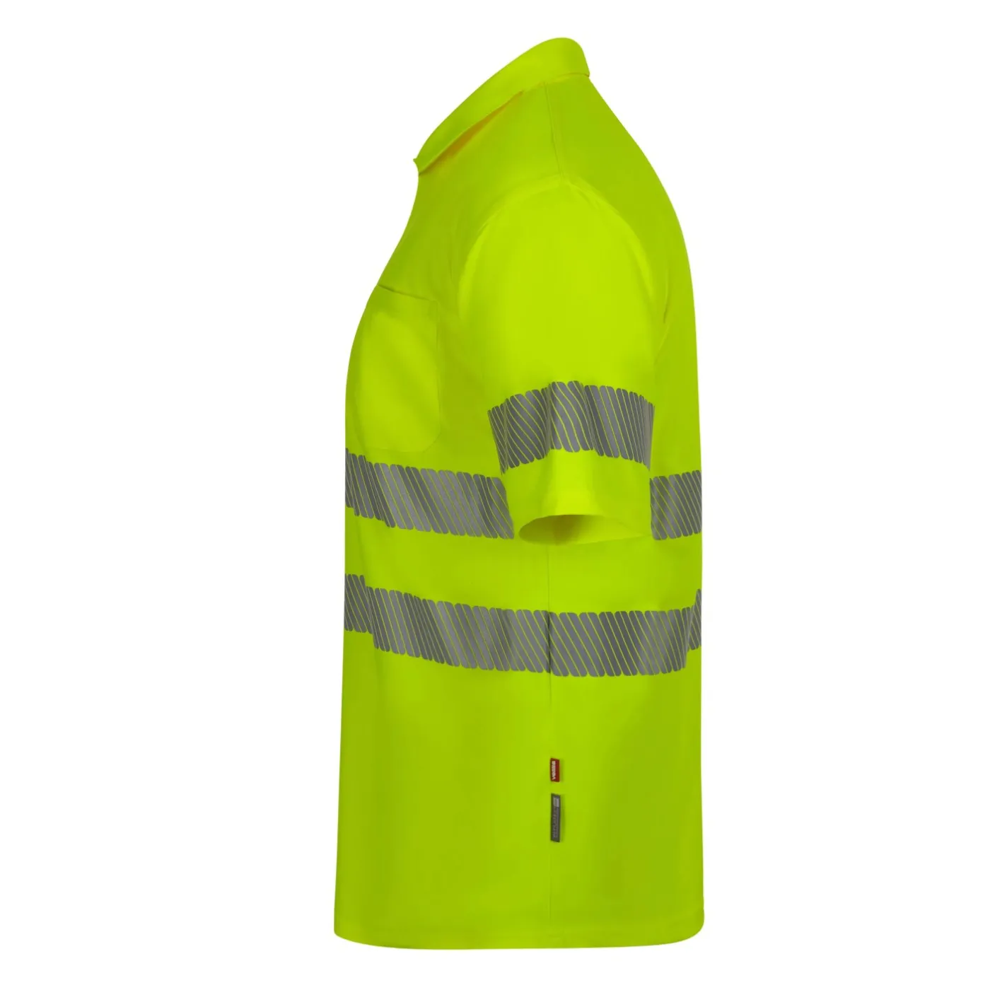 Tricou polo cu mânecă scurtă, de înaltă vizibilitate, din poliester reciclat / Velilla / Îmbrăcăminte HiVis și reflectorizantă