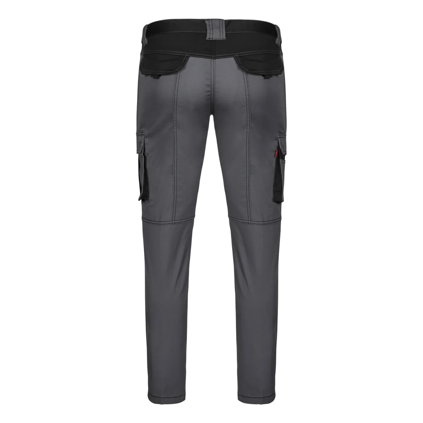 Pantaloni stretch cu buzunare multiple, în două tonuri / Velilla / Pantaloni, salopete, colanți