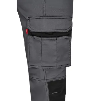 Pantaloni stretch cu buzunare multiple, în două tonuri / Velilla / Pantaloni, salopete, colanți