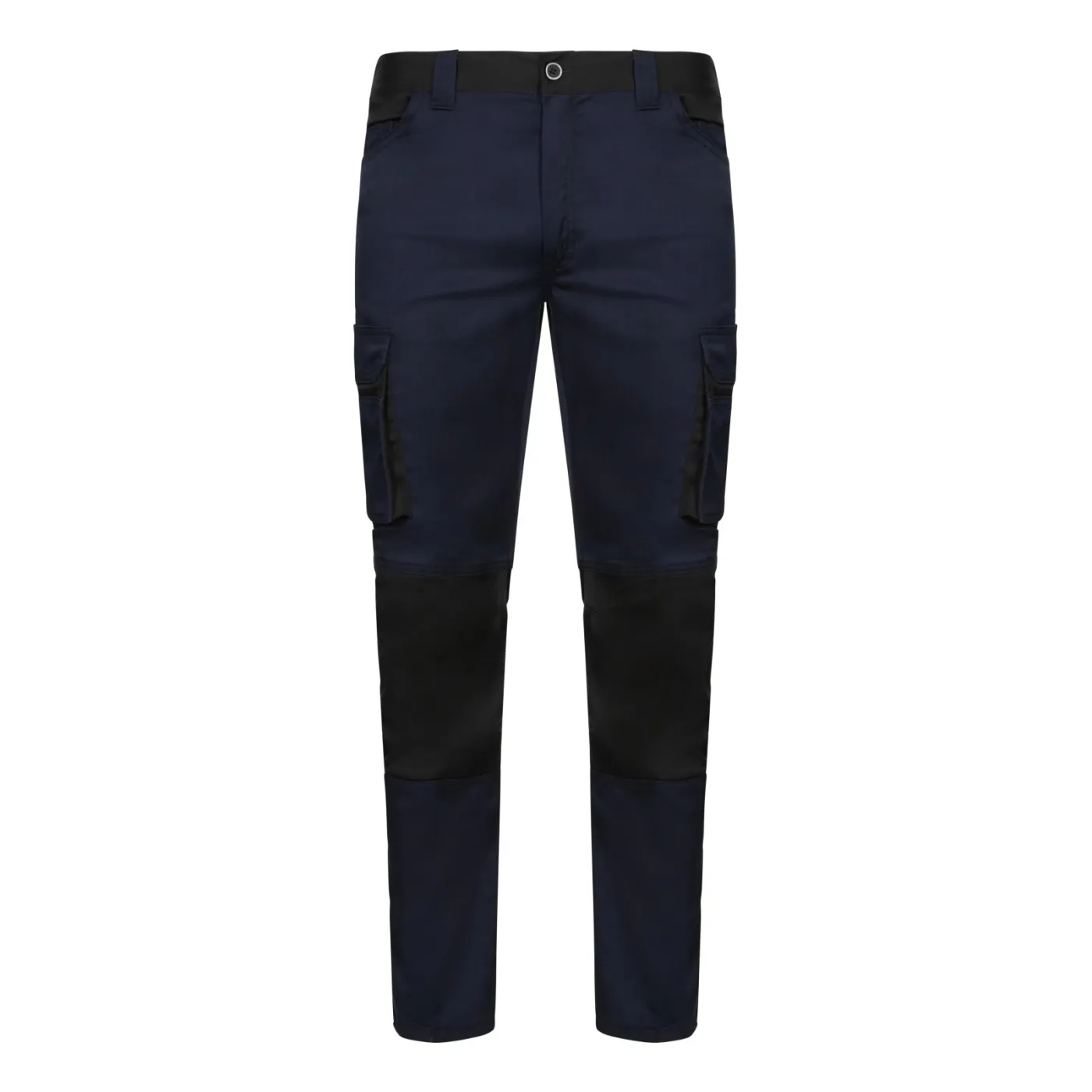 Pantaloni stretch cu buzunare multiple, în două tonuri / Velilla / Pantaloni, salopete, colanți