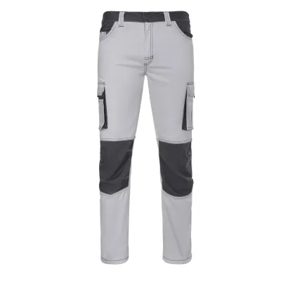 Pantaloni stretch cu buzunare multiple, în două tonuri / Velilla / Pantaloni, salopete, colanți