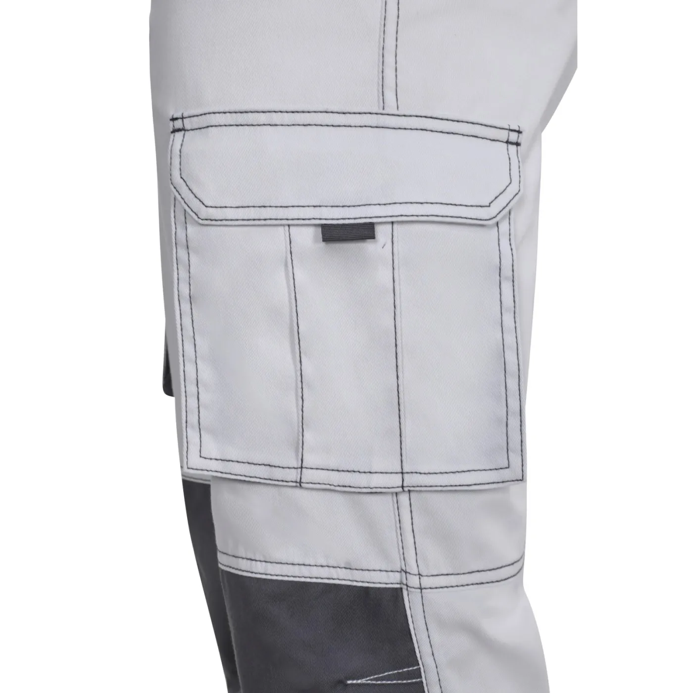 Pantaloni stretch cu buzunare multiple, în două tonuri / Velilla / Pantaloni, salopete, colanți