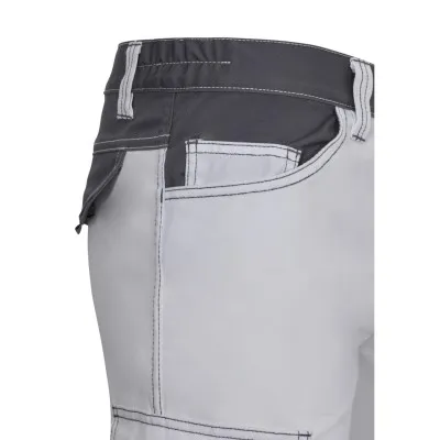 Pantaloni stretch cu buzunare multiple, în două tonuri / Velilla / Pantaloni, salopete, colanți