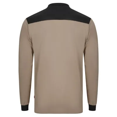 Tricou polo cu mânecă lungă, în două tonuri / Velilla / Tricouri, bluze, cămăși