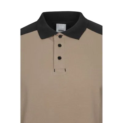 Tricou polo cu mânecă lungă, în două tonuri / Velilla / Tricouri, bluze, cămăși
