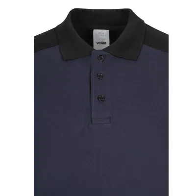 Tricou polo cu mânecă lungă, în două tonuri / Velilla / Tricouri, bluze, cămăși