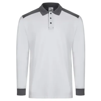 Tricou polo cu mânecă lungă, în două tonuri / Velilla / Tricouri, bluze, cămăși