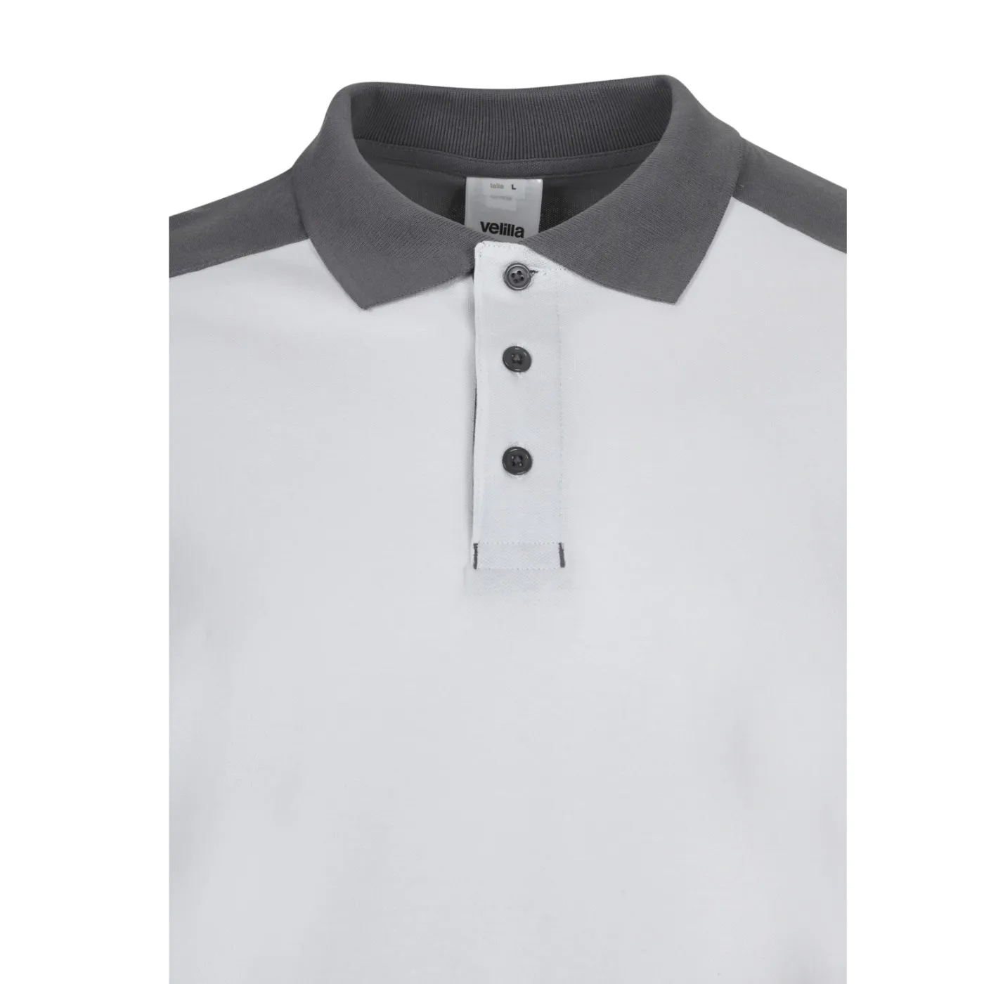Tricou polo cu mânecă lungă, în două tonuri / Velilla / Tricouri, bluze, cămăși