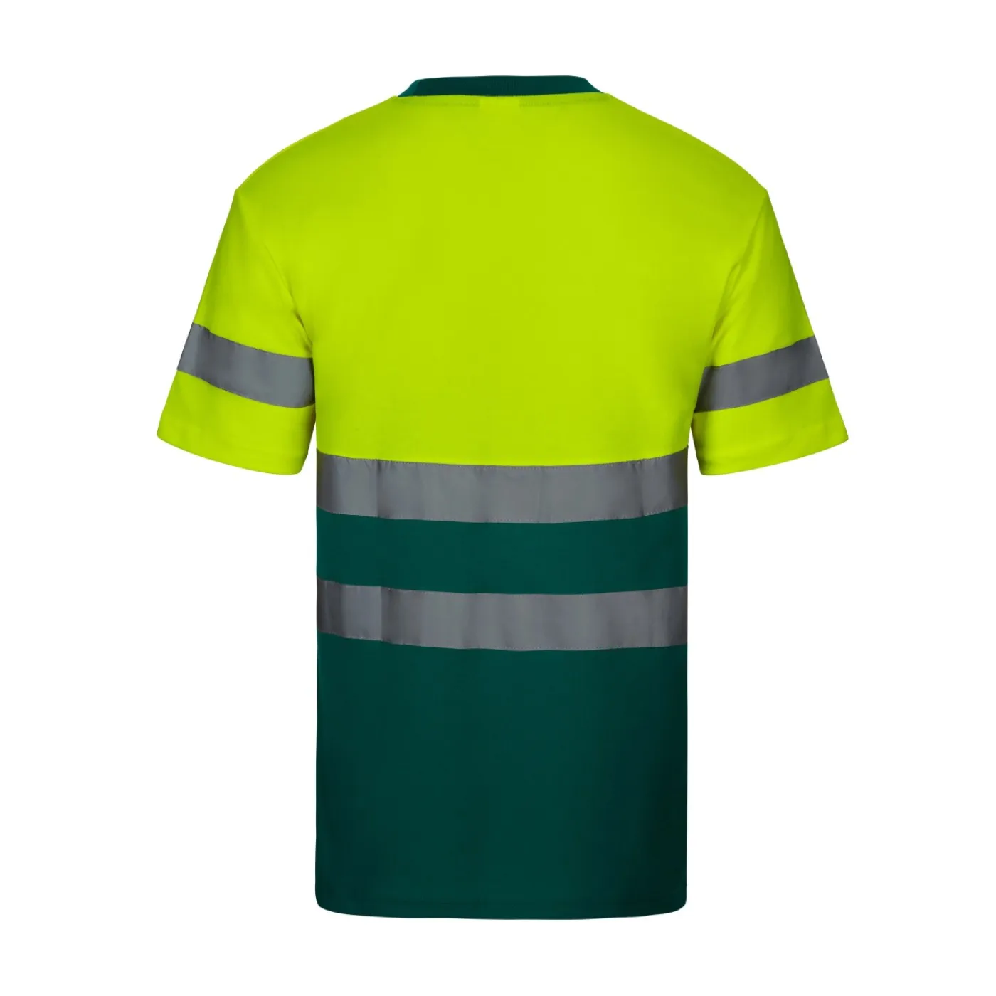 Tricou cu mânecă scurtă, reflectorizant, de înaltă vizibilitate, în două tonuri, din bumbac / Velilla / Îmbrăcăminte HiVis și reflectorizantă