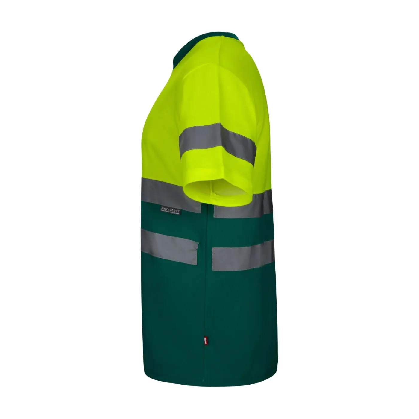 Tricou cu mânecă scurtă, reflectorizant, de înaltă vizibilitate, în două tonuri, din bumbac / Velilla / Îmbrăcăminte HiVis și reflectorizantă