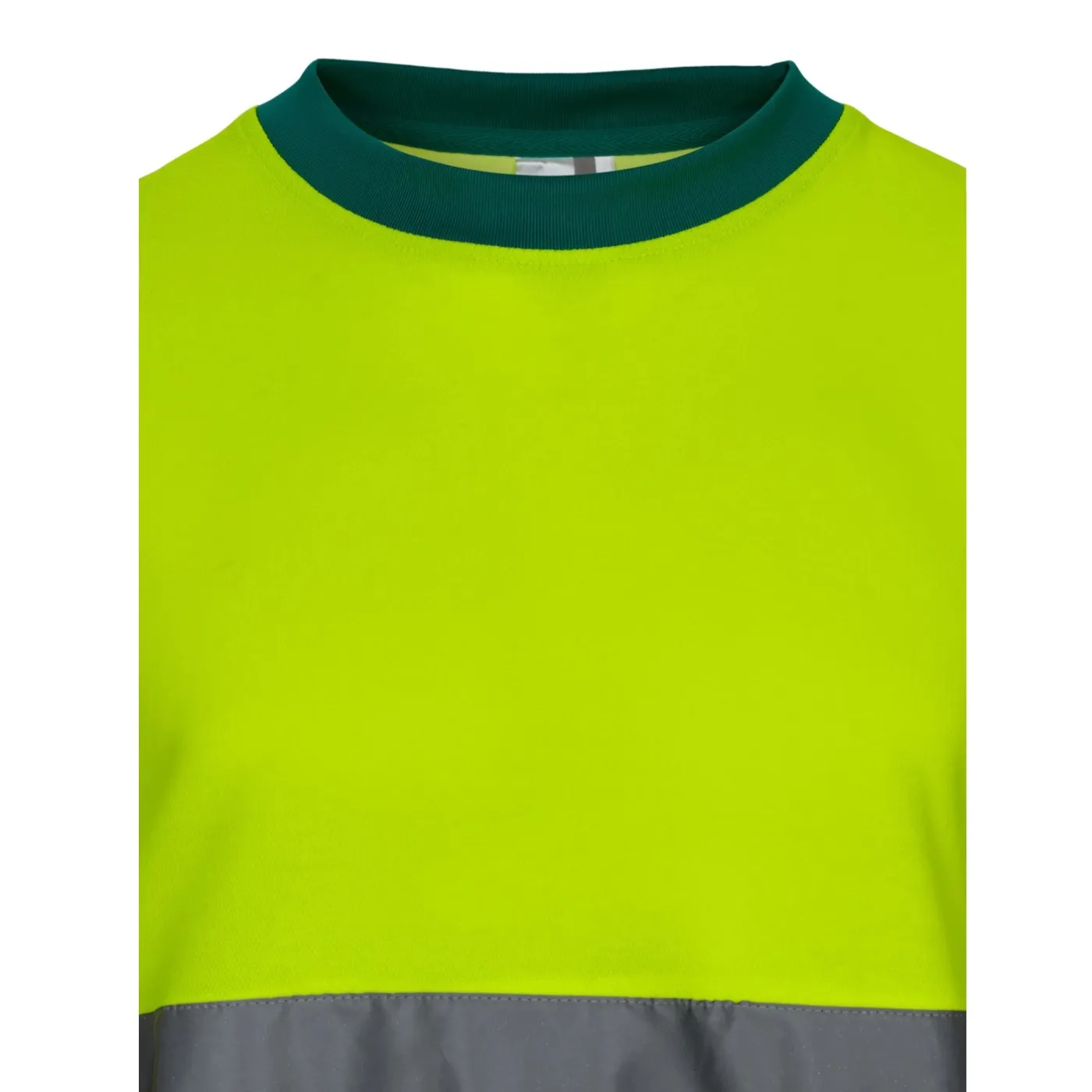 Tricou cu mânecă scurtă, reflectorizant, de înaltă vizibilitate, în două tonuri, din bumbac / Velilla / Îmbrăcăminte HiVis și reflectorizantă