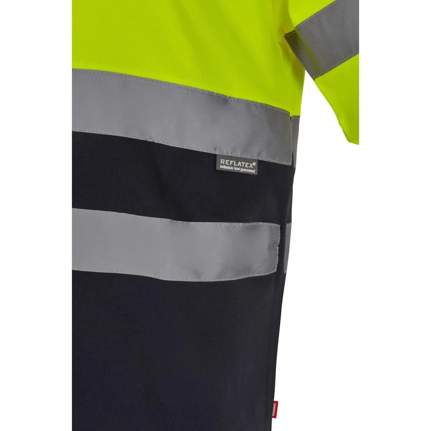 Tricou cu mânecă scurtă, reflectorizant, de înaltă vizibilitate, în două tonuri, din bumbac / Velilla / Îmbrăcăminte HiVis și reflectorizantă