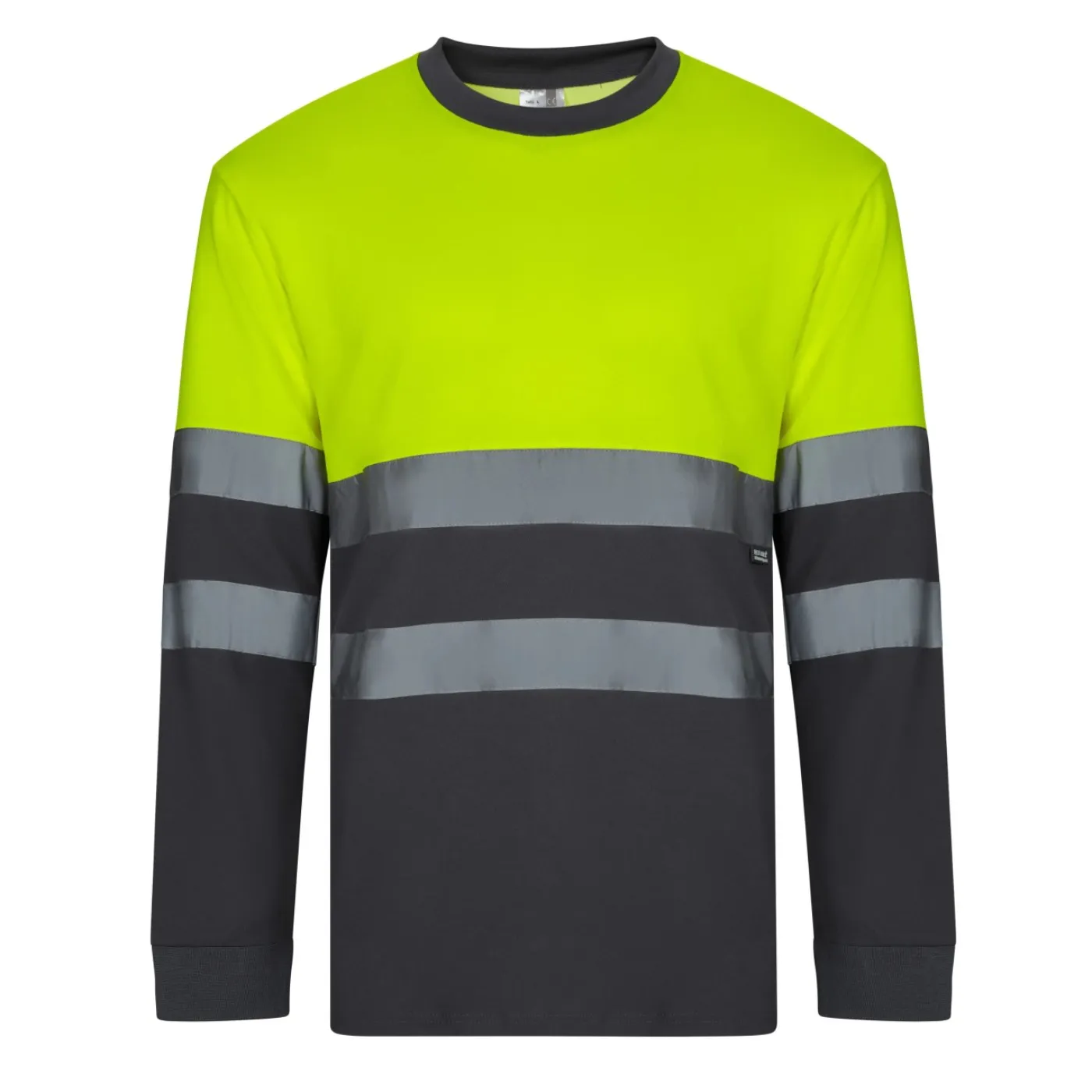 Tricou cu mânecă lungă, reflectorizant, de înaltă vizibilitate, din bumbac / Velilla / Îmbrăcăminte HiVis și reflectorizantă