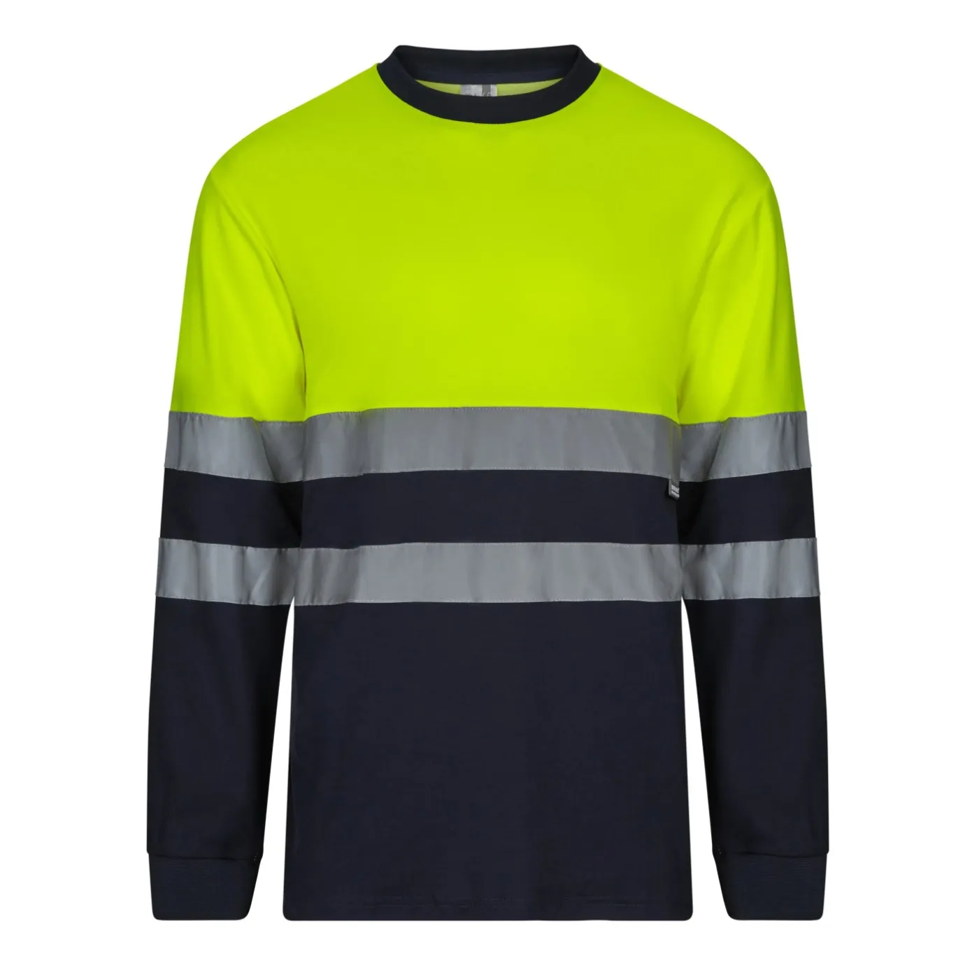 Tricou cu mânecă lungă, reflectorizant, de înaltă vizibilitate, din bumbac / Velilla / Îmbrăcăminte HiVis și reflectorizantă