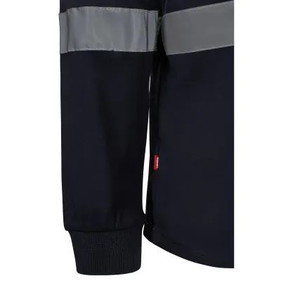 Tricou cu mânecă lungă, reflectorizant, de înaltă vizibilitate, din bumbac / Velilla / Îmbrăcăminte HiVis și reflectorizantă