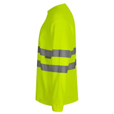 Tricou cu mânecă lungă, reflectorizant, de înaltă vizibilitate, din bumbac / Velilla / Îmbrăcăminte HiVis și reflectorizantă