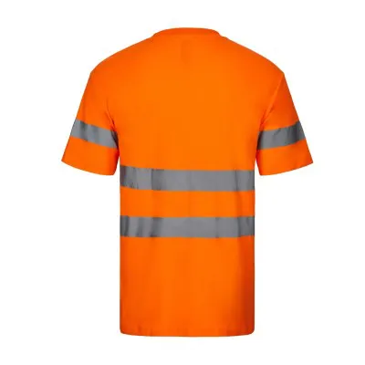 Tricou cu mânecă scurtă, reflectorizant, de înaltă vizibilitate, din bumbac / Velilla / Îmbrăcăminte HiVis și reflectorizantă