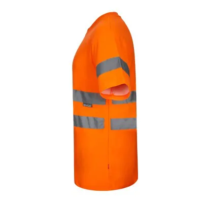 Tricou cu mânecă scurtă, reflectorizant, de înaltă vizibilitate, din bumbac / Velilla / Îmbrăcăminte HiVis și reflectorizantă
