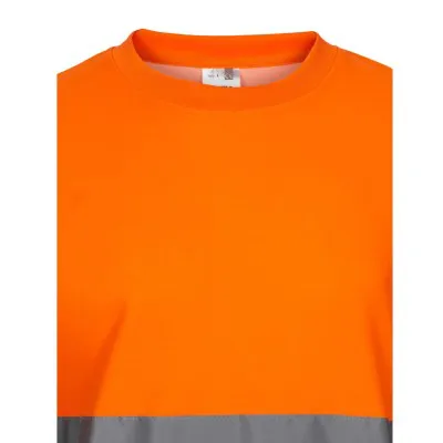 Tricou cu mânecă scurtă, reflectorizant, de înaltă vizibilitate, din bumbac / Velilla / Îmbrăcăminte HiVis și reflectorizantă
