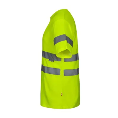 Tricou cu mânecă scurtă, reflectorizant, de înaltă vizibilitate, din bumbac / Velilla / Îmbrăcăminte HiVis și reflectorizantă