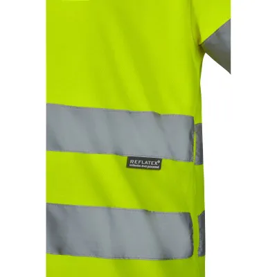 Tricou cu mânecă scurtă, reflectorizant, de înaltă vizibilitate, din bumbac / Velilla / Îmbrăcăminte HiVis și reflectorizantă