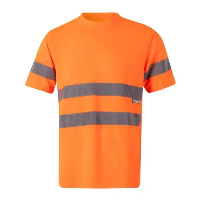 Tricou cu mânecă scurtă, reflectorizant, de înaltă vizibilitate, din poliester / Velilla / Îmbrăcăminte HiVis și reflectorizantă