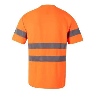 Tricou cu mânecă scurtă, reflectorizant, de înaltă vizibilitate, din poliester / Velilla / Îmbrăcăminte HiVis și reflectorizantă