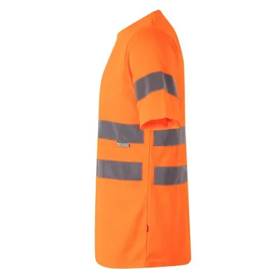 Tricou cu mânecă scurtă, reflectorizant, de înaltă vizibilitate, din poliester / Velilla / Îmbrăcăminte HiVis și reflectorizantă