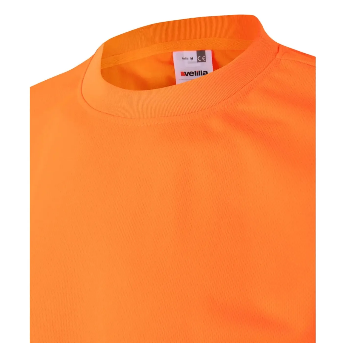 Tricou cu mânecă scurtă, reflectorizant, de înaltă vizibilitate, din poliester / Velilla / Îmbrăcăminte HiVis și reflectorizantă