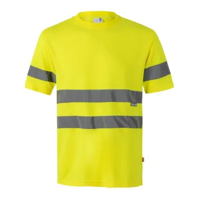Tricou cu mânecă scurtă, reflectorizant, de înaltă vizibilitate, din poliester / Velilla / Îmbrăcăminte HiVis și reflectorizantă
