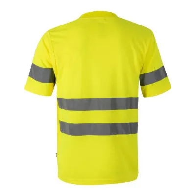 Tricou cu mânecă scurtă, reflectorizant, de înaltă vizibilitate, din poliester / Velilla / Îmbrăcăminte HiVis și reflectorizantă