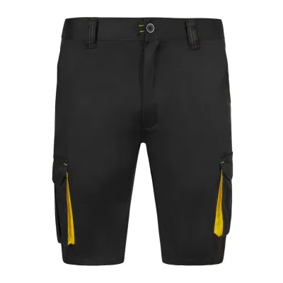 Pantaloni scurti stretch, cu buzunare multiple,  în două tonuri / Velilla / Pantaloni scurți de lucru