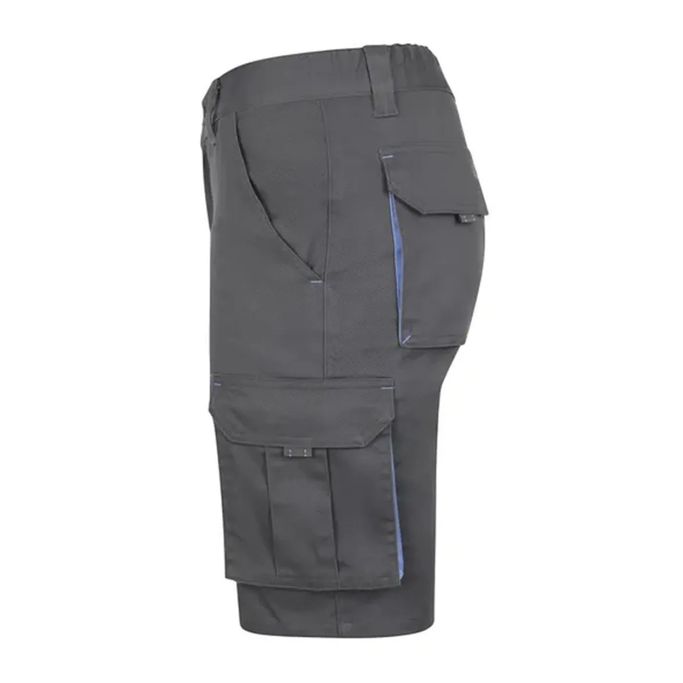 Pantaloni scurti stretch, cu buzunare multiple,  în două tonuri / Velilla / Pantaloni scurți de lucru
