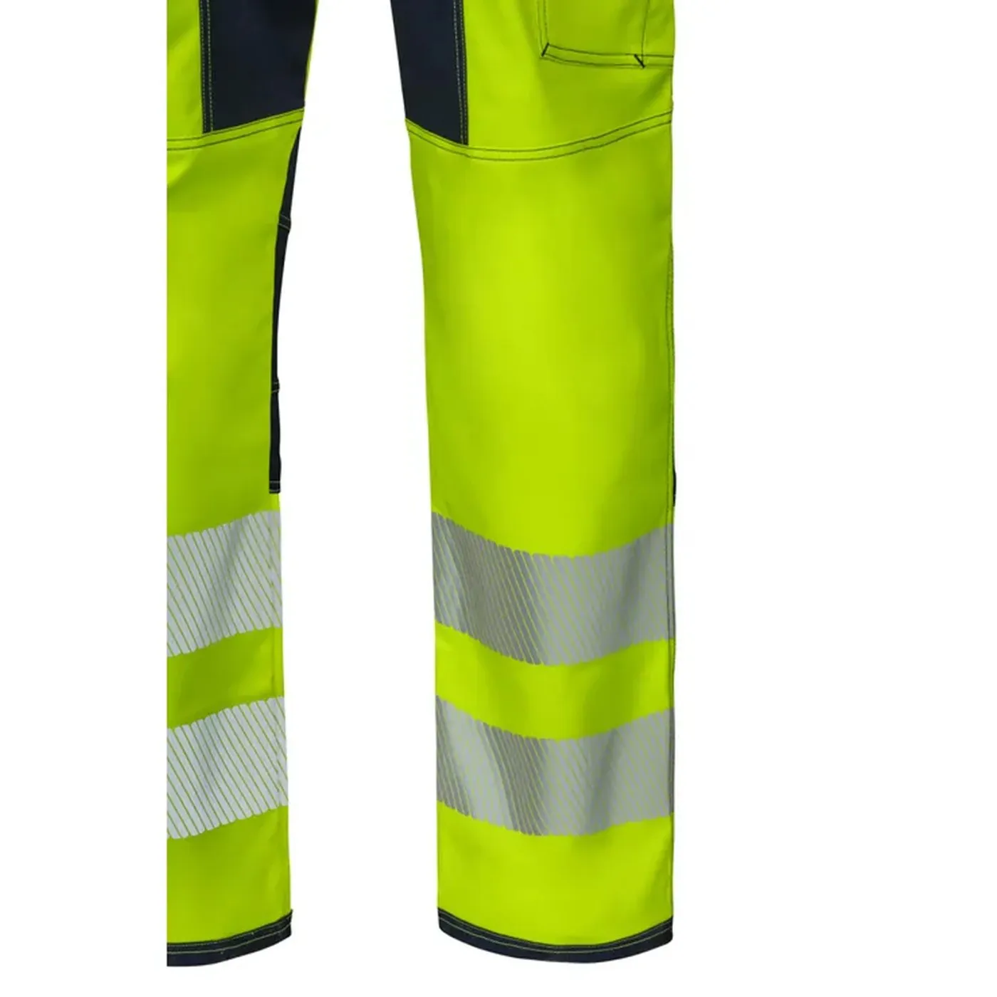 Pantaloni stretch de înaltă vizibilitate, în două tonuri, cu buzunare multiple / Velilla / Îmbrăcăminte HiVis și reflectorizantă