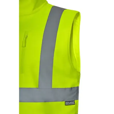 Vestă softshell de înaltă vizibilitate / Velilla / Îmbrăcăminte HiVis și reflectorizantă