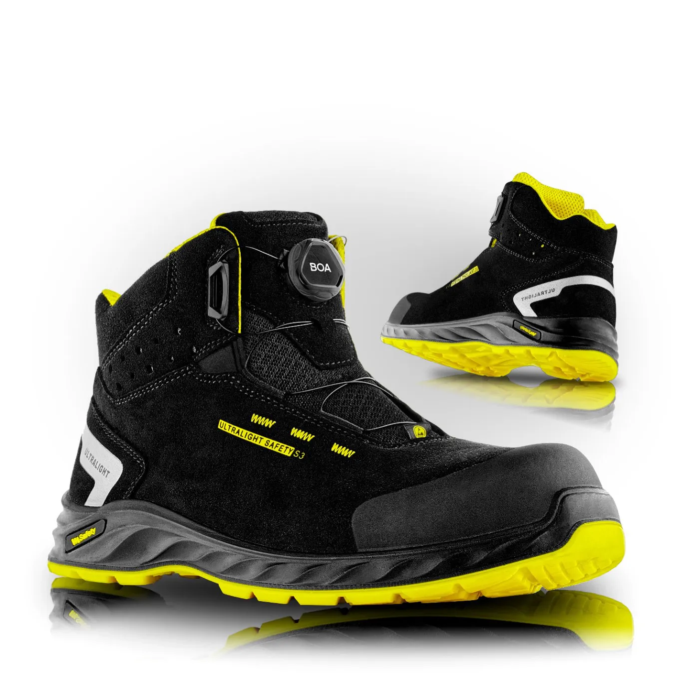 Bocanci de protecție WISCONSIN S3 BOA ESD SRC / VM Footwear / Bocanci de protecție și ghete de lucru