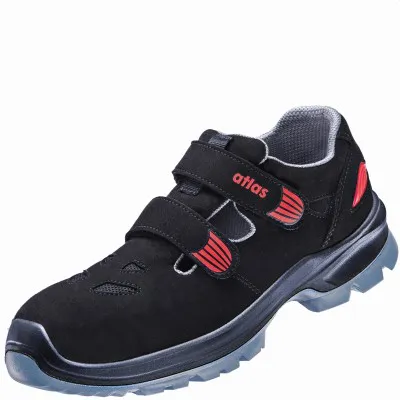 Sandale de protecție SL 36 red ESD S1 SRC / Atlas / Sandale de protecție, saboți de lucru, galoși din PVC