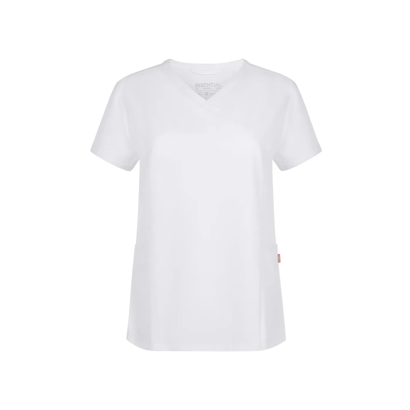 Bluză medicală stretch, din poliester reciclat, pentru femei / Velilla / Îmbrăcăminte medicală