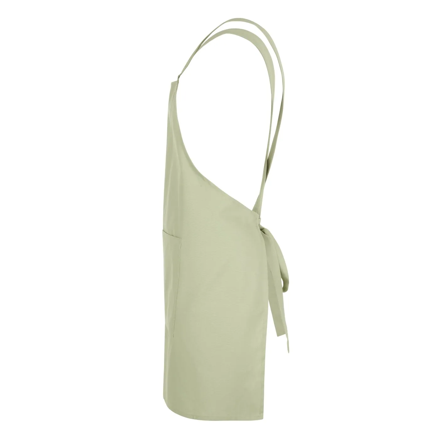 Șorț cu pieptar, din bumbac organic / Velilla / Îmbrăcăminte bucătari, ospătari, HoReCa