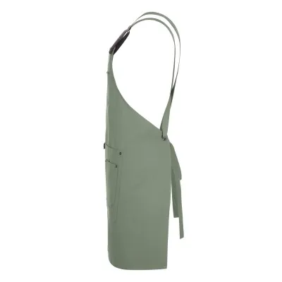 Șorț URBAN cu pieptar, din bumbac organic / Velilla / Îmbrăcăminte bucătari, ospătari, HoReCa